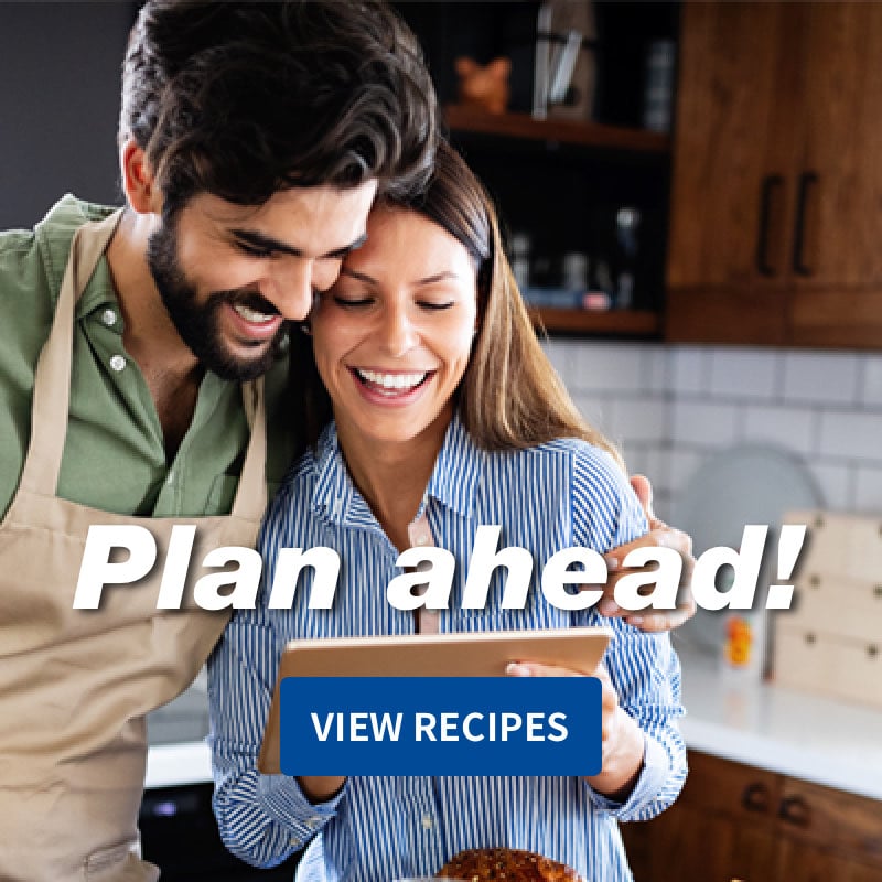 Plan your Meals and Build your list of ingredients